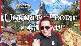 We ATE EVERYTHING at VOLCANO BAY | Universal Orlando Resort Water Park