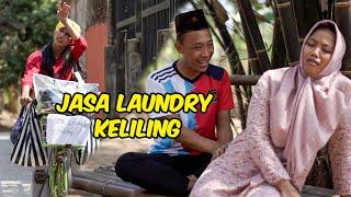 JASA LAUNDRY KELILING || POLISI MOTRET || PAK BHABIN #pakbhabinterbaru