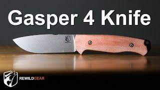 Gasper 4 Knife Details & Demonstration | Rewild Gear