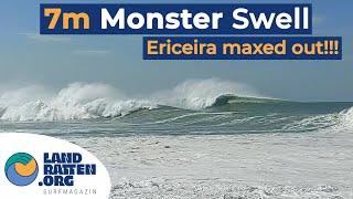 GROßE WELLEN Portugal 7m MONSTER SWELL - Ericeira maxed out