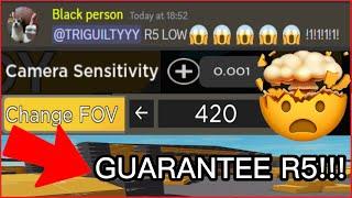 Triquality's ULTIMATE R5 Arsenal settings... (GUARANTEE R5!1!1!1)