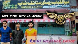 Daily vlog_03| |Rainy weather| |GYM time| |body holics| |Dr zunair| |RYK| |FriendSquadOfficial|