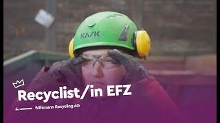 Nachhaltig Karriere machen als Recyclist/in EFZ - Bühlmann Recycling AG | Lehrstellenvideo | Yousty