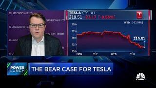 Here's why Guggenheim's Ron Jewsikow makes the bearish case for Tesla