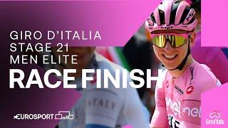 THE ROME FINALE  | Giro D'Italia Stage 21 Race Finish | Eurosport Cycling