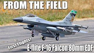 From the Field -- E-flite F-16 Falcon 80mm EDF First Flights | The RC Geek