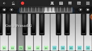 AIRTEL RINGTONE PLAYING IN PIANO | Covered By GuruPrasad (G.P) | How To Play Airtel Tune On Piano |