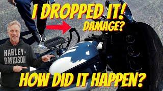 Don't Fear Dropping your Harley Davidson Motorcycle | Street Glide