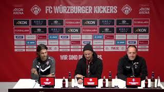 Pressekonferenz 17. Spieltag Kickers – FV Illertissen