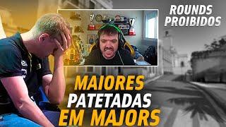 As maiores patetadas que marcaram a história dos Majors de CS:GO | Piores Momentos