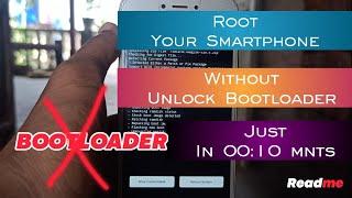 How to root phone without unlock #bootloader || Root Smart phones || By #Readme