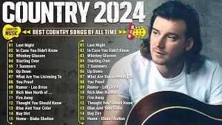 Country Music Playlist 2024 - Morgan Wallen, Luke Combs, Chris Stapleton, Luke Bryan, Kane Brown