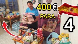 CUANTO GASTO en COMIDA MENSUAL Para CUATRO PERSONAS en ESPAÑA  | NO VAS A CREER TODO LO QUE COMPRO