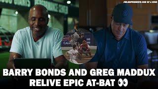 Must-see back-and-forth with Barry Bonds and Greg Maddux!