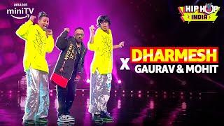 Dharmesh Shares The Stage With Gaurav And Mohit | Hip Hop India | Amazon miniTV