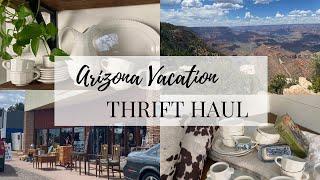 Thrift with Me on my Vacation to Phoenix & Flagstaff - Huge Pfaltzgraff Haul!