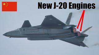 China's J-20 Stealth Fighter Gets New WS-15 Engine - A Big Power Boost