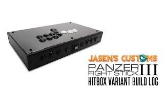 www.JasensCustoms.com - Panzer Fight Stick 3 Hitbox Build Guide