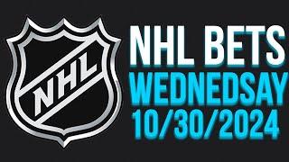 NHL Picks & Predictions Today 10/30/24 | NHL Picks Today 10/30/24 | Best NHL Bets