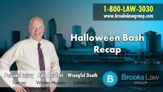 Inside Look - Brooks Law Group Halloween Bash Recap