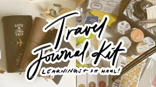 Philippines Travel Journal Kit: what did I pack, what did actually use? + Haul