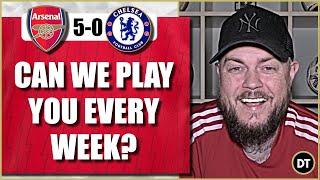 Can We Play You Every Week? | Arsenal 5-0 Chelsea | Match Reaction