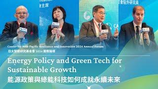 Energy Policy and Green Tech for Sustainable Growth