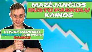 Mažėjančių palūkanų prognozės. Uždirbk daugiau, nei moki BANKUI ir kurį EURIBOR rinktis?