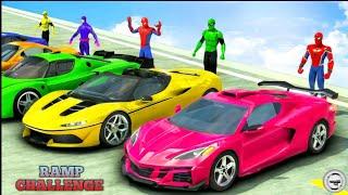 Super Sports Car Stunts & Mega Ramp challenge  - #1