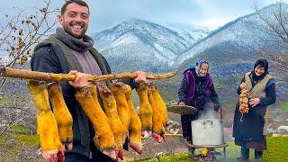 Exploring Caucasian Cuisine: Cooking Khash (Cow Foot Soup)