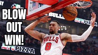 Bulls Destroy Wizards in Largest Blow Out of the Season