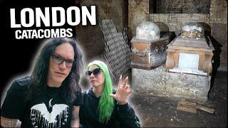We Explore London's Hidden Catacombs and MORE at Kensal Green Cemetery   4K
