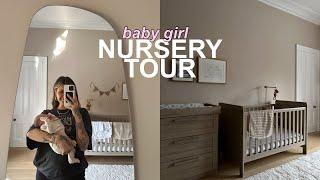 BABY GIRL NURSERY TOUR | JAMIE GENEVIEVE