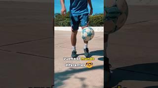 3 tipos de vuelta al Mundo  #shorts #futbol #freestyle #tricks