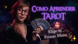 ¿Cómo empezar a aprender Tarot?  Elige tu primer mazo