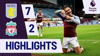 Aston Villa vs Liverpool 7-2 English Premier League 2020 Highlights
