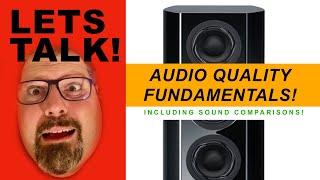 Lets talk: Audio Fundamentals (Including Master Sound Comparison!)