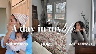 DAILY VLOG: motherhood, organizing my bedroom, 2025 chat and book recommendations