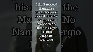 Classic Television Clint Eastwood Facts #shorts