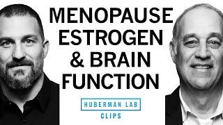 How Menopause & Estrogen Impact Brain Function  | Dr. Mark D'Esposito & Dr. Andrew Huberman