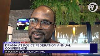 Drama at Police Federation Annual Conference | TVJ News