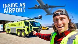 48hrs behind-the-scenes at SFO Airport!