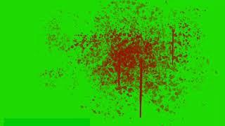 Green screen Blood/پرده سبز افکت خون