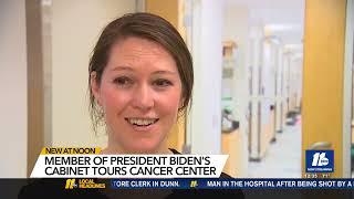 ABC 11 WTVD Noon   White House Advisor Visits UNC Lineberger Feb 2023