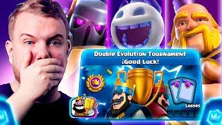 BEST DOUBLE EVOLUTION TOURNAMENT DECKS IN CLASH ROYALE!