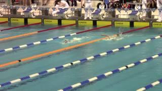 ISM Berlin 2014 100m Freistil Männer Vorlauf Athanasios Varvarousis