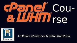 #5 WHM create cPanel user and add website using WP toolkit