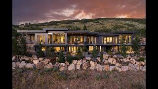 Ultimate Mountain Escape: Exploring a Luxury Home Overlooking Park City Utah