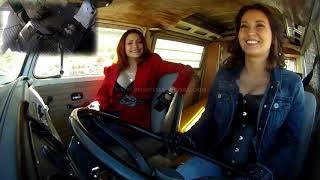 Driving Pedal Pumping with Jane & Vivian in the '71 VW Camper