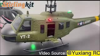 RC Aircraft Comparison Huey and Bell | Stirlingkit